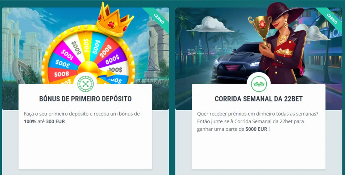 bonus 22bet